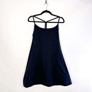 VS Pink Black Athletic Sport Dress With Shorts